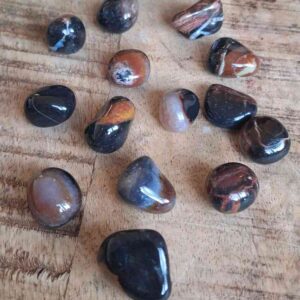 Svart Sardonyx kristall