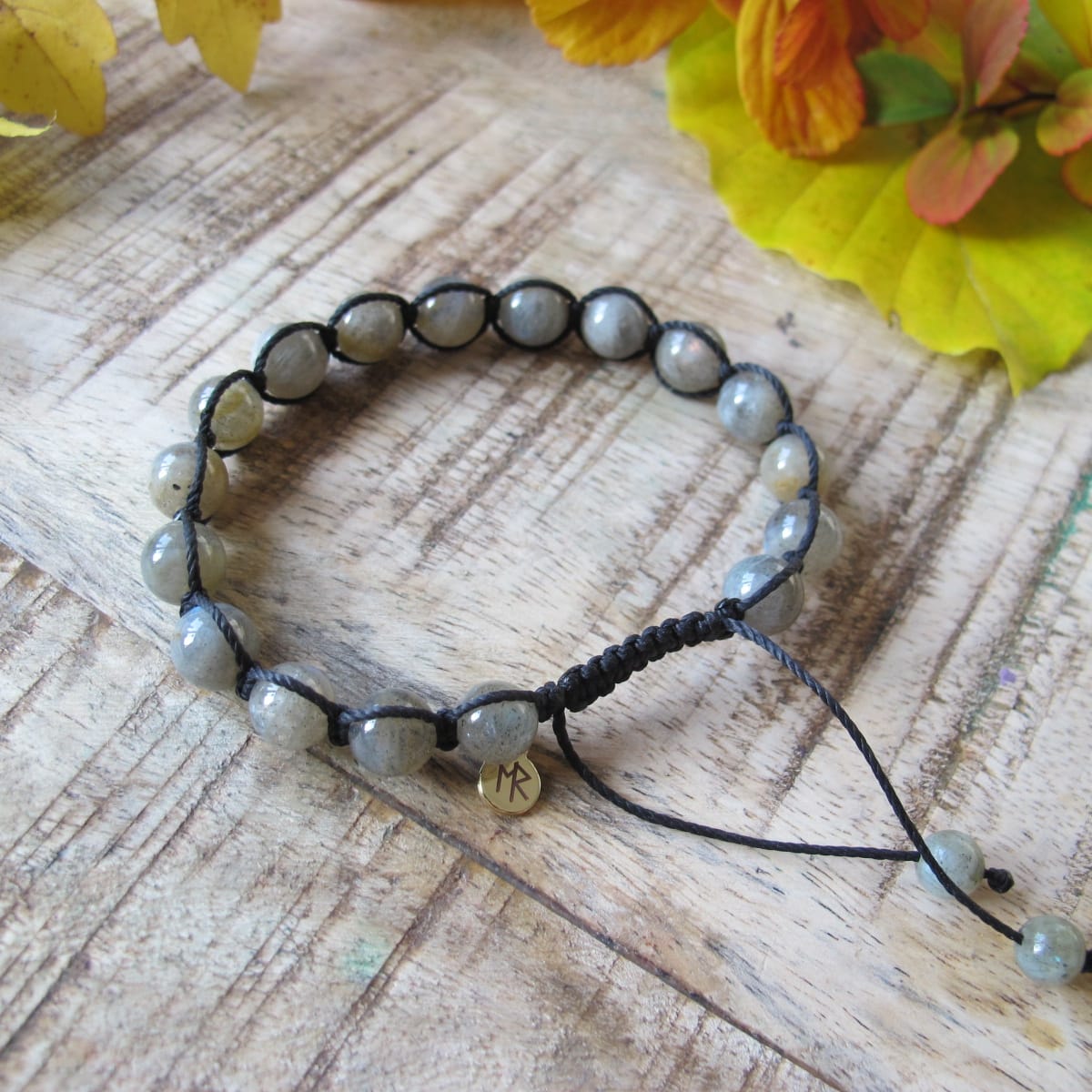 Kristallarmband Gullveig med Labradorit