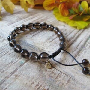 Kristallarmband Ragnarrök med Rökkvarts