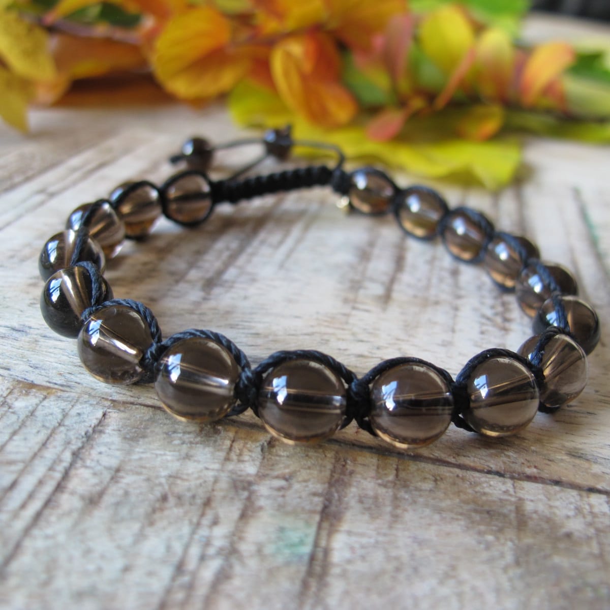 Kristallarmband Ragnarrök med Rökkvarts