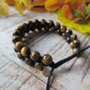 Kristallarmband Tor med Tigeröga